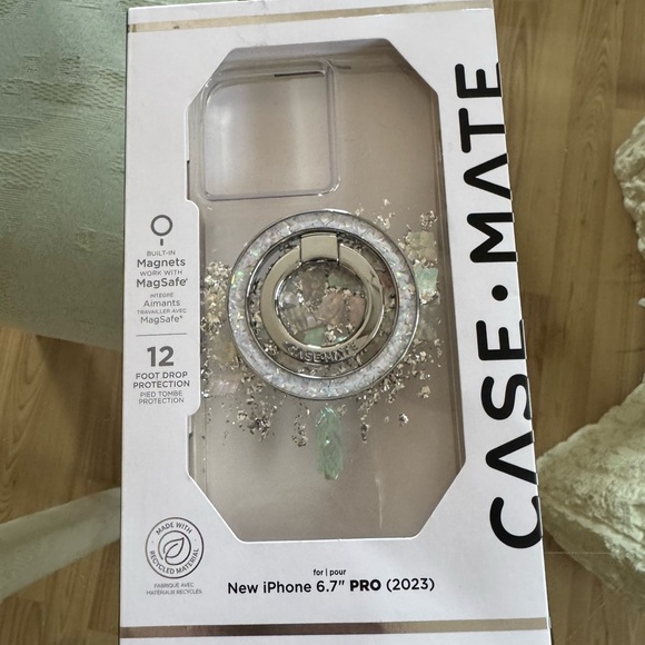 🌟BUNDLE DEAL🌟Case-Mate Touch of Pearl Case & Case-Mate Magnetic Ring Holder🌟 - Picture 4 of 16